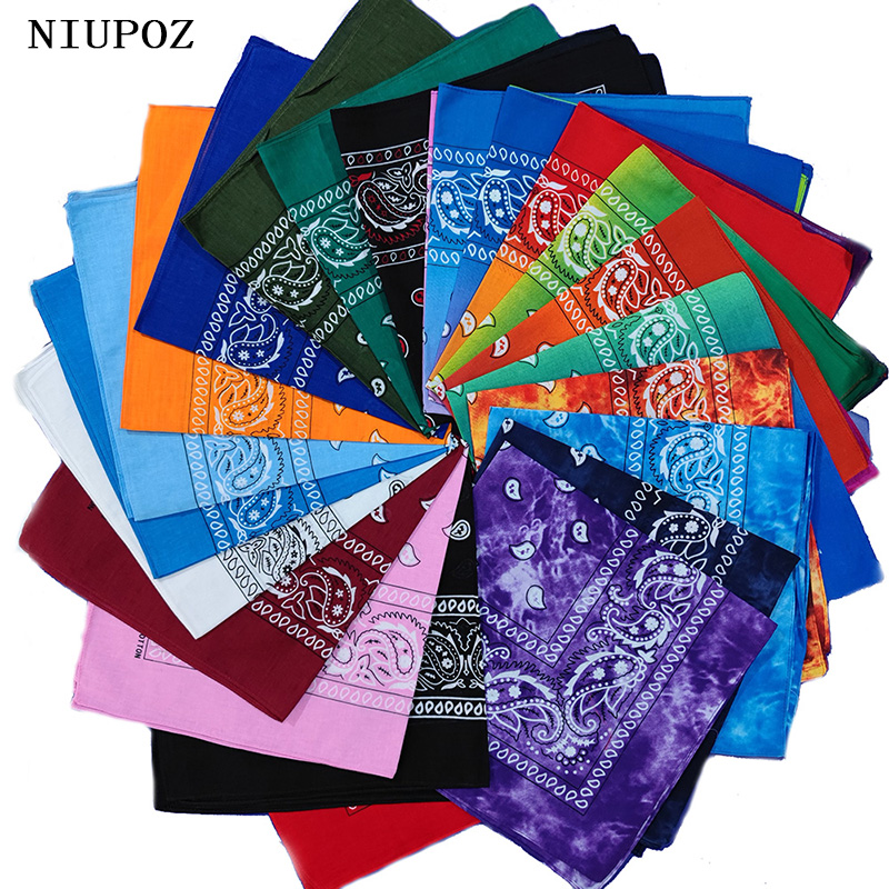 Fashion Unisex Black Paisley H - Bandana Blank White บทวิจารณ์และราคา