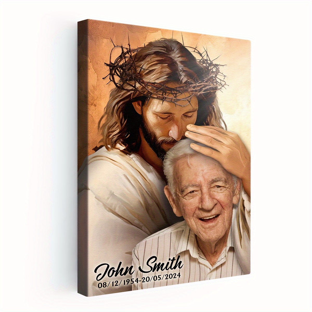 2D Flat-Custom Religious Memor - Canvas Wrap Ready บทวิจารณ์และราคา