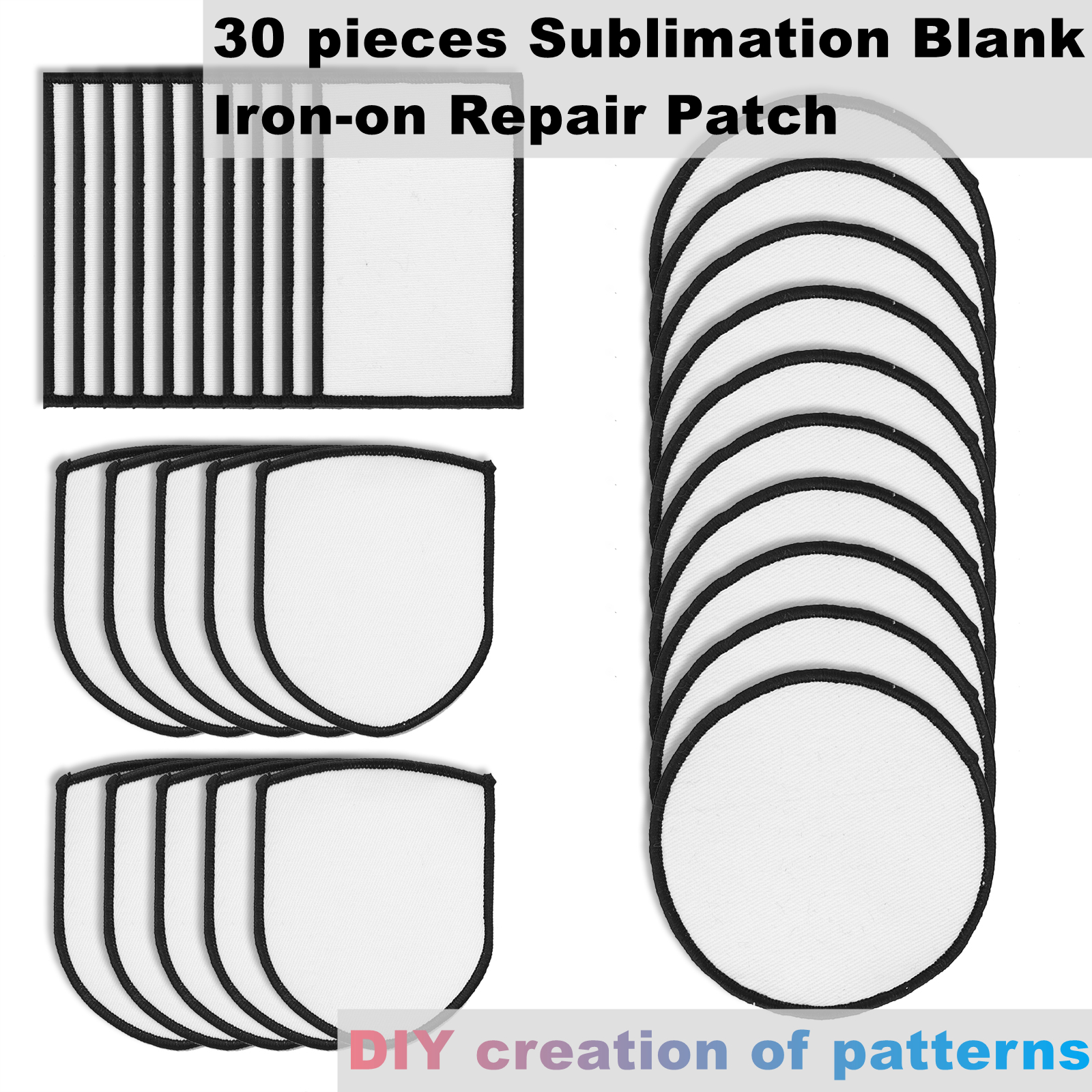 30Pcs/Lot Sublimation Blank Ir - Hat Sublimation Blank บทวิจารณ์และราคา