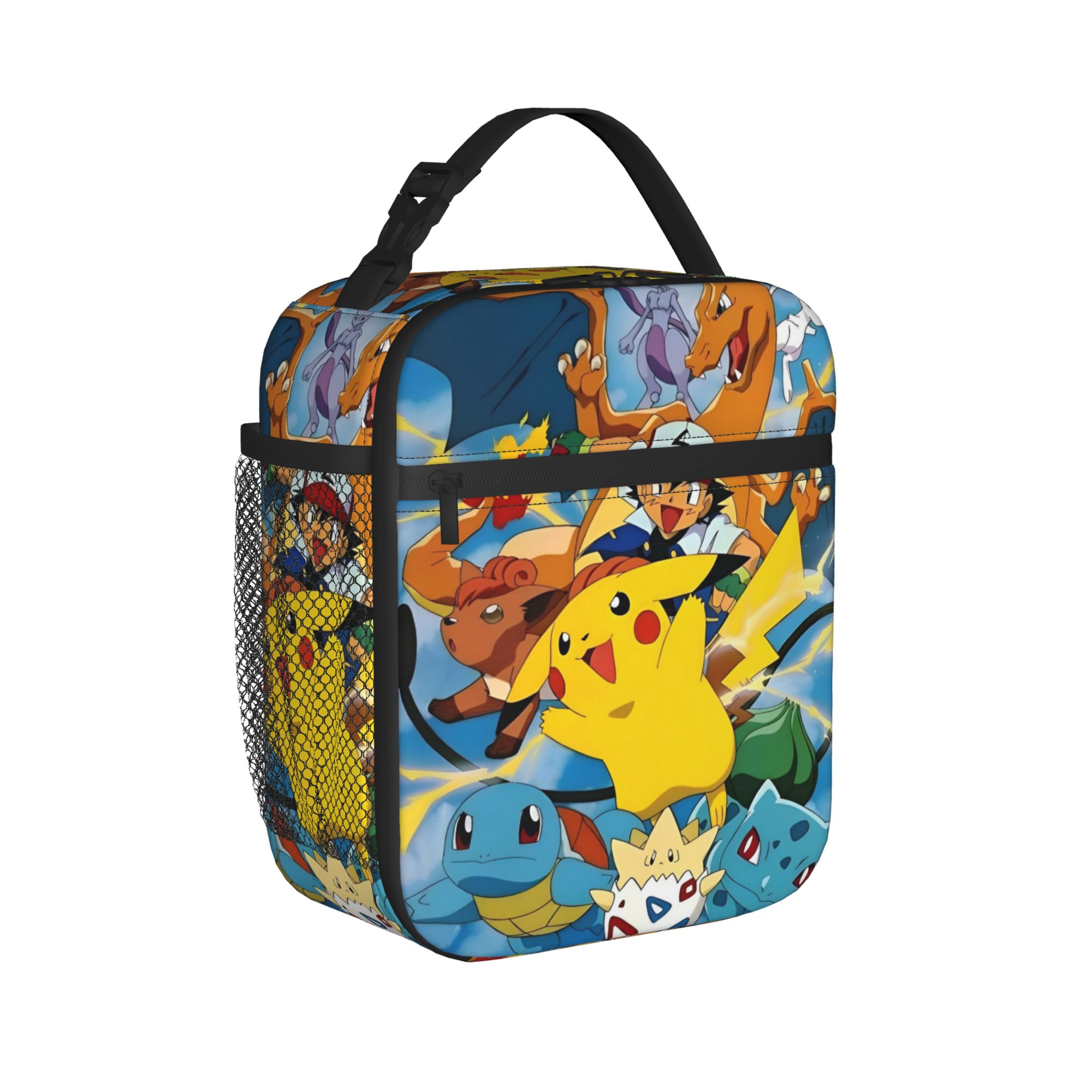 Cute Cartoon Manga Poke-Mon In - Tote Bag Sublimation บทวิจารณ์และราคา