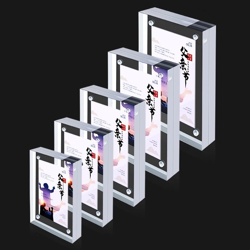 90x55mm Magnetic Acrylic Price - Photo Acrylic Block บทวิจารณ์และราคา