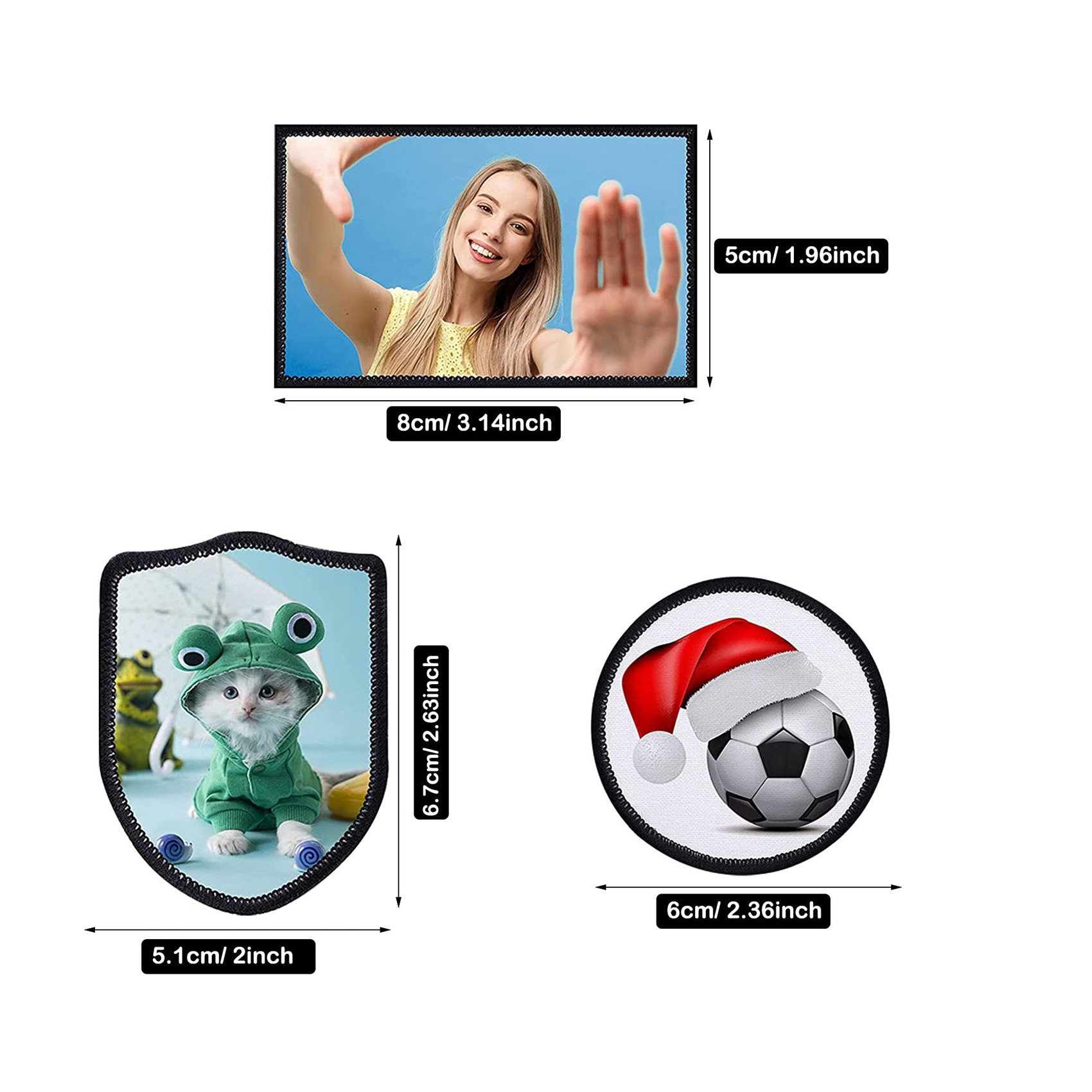 30Pc Sublimation Patches Fabri - Hat Sublimation Blank บทวิจารณ์และราคา