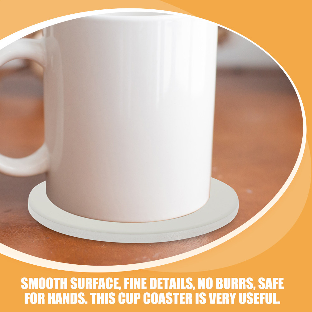 2Pcs Sublimation Blank Cup Coa - Coaster Sublimation Blank บทวิจารณ์และราคา