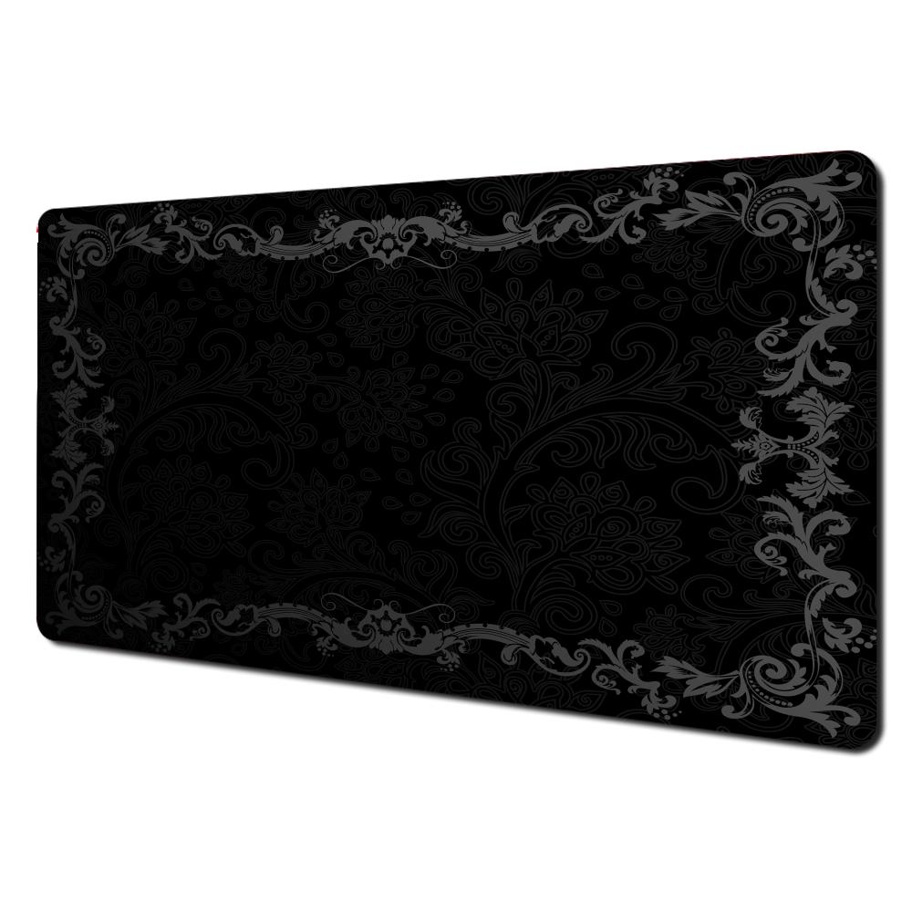 Black Flower Lace Mouse Pad La - Mouse Pad Blank Sublimation บทวิจารณ์และราคา