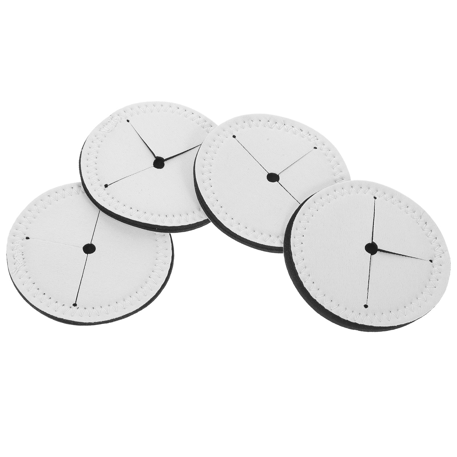 4Pcs DIY Wine Cup Coasters Hea - Coaster Sublimation Blank บทวิจารณ์และราคา