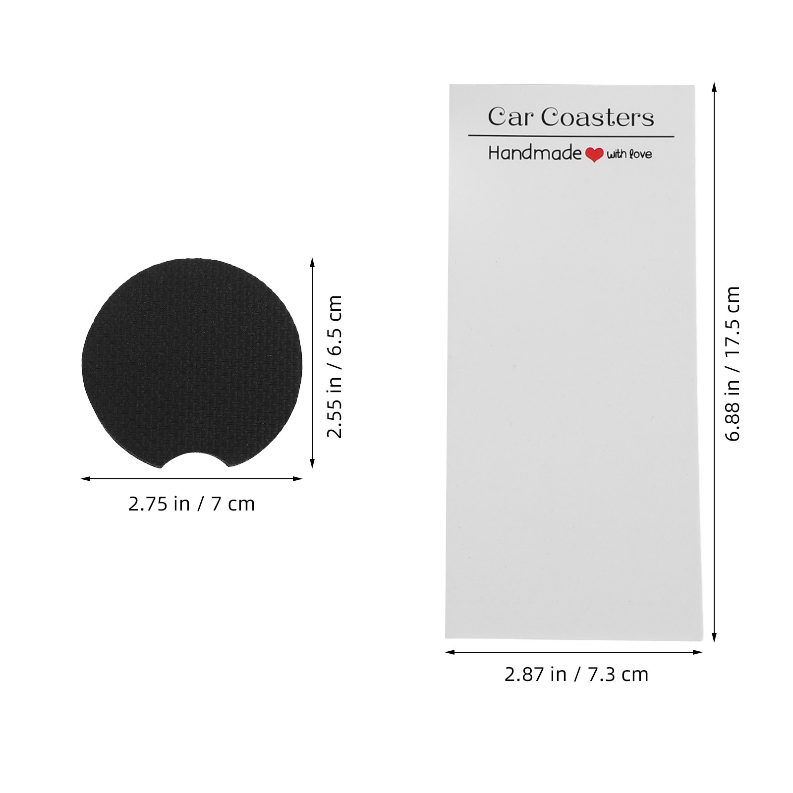 1Set Sublimation Blank Car Coa - Coaster Sublimation Blank บทวิจารณ์และราคา