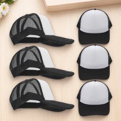 10Pcs Blank Mesh Baseball Caps - Hat Sublimation Blank บทวิจารณ์และราคา