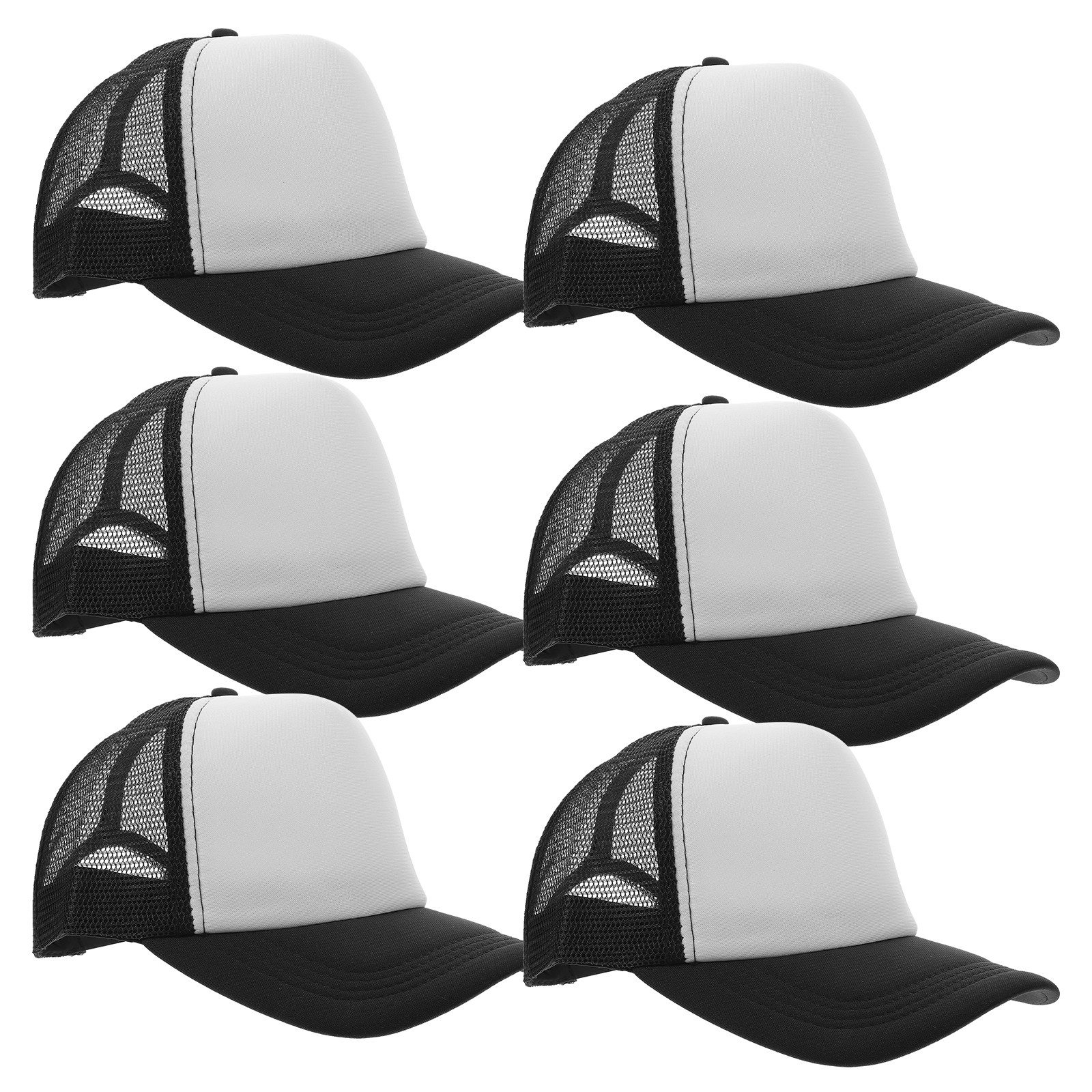 10Pcs Blank Mesh Baseball Caps - Hat Sublimation Blank บทวิจารณ์และราคา