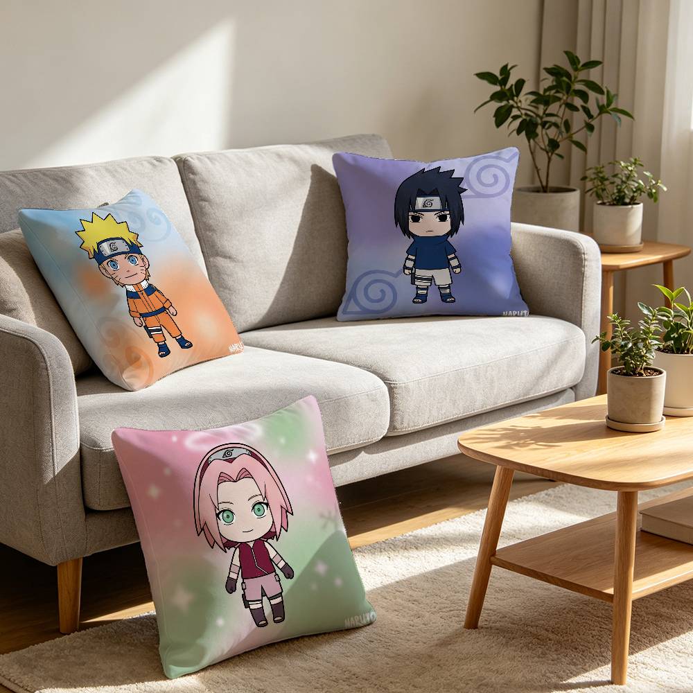 Uzumaki Naruto Fashion Decor T - Pillow Cover Sublimation บทวิจารณ์และราคา