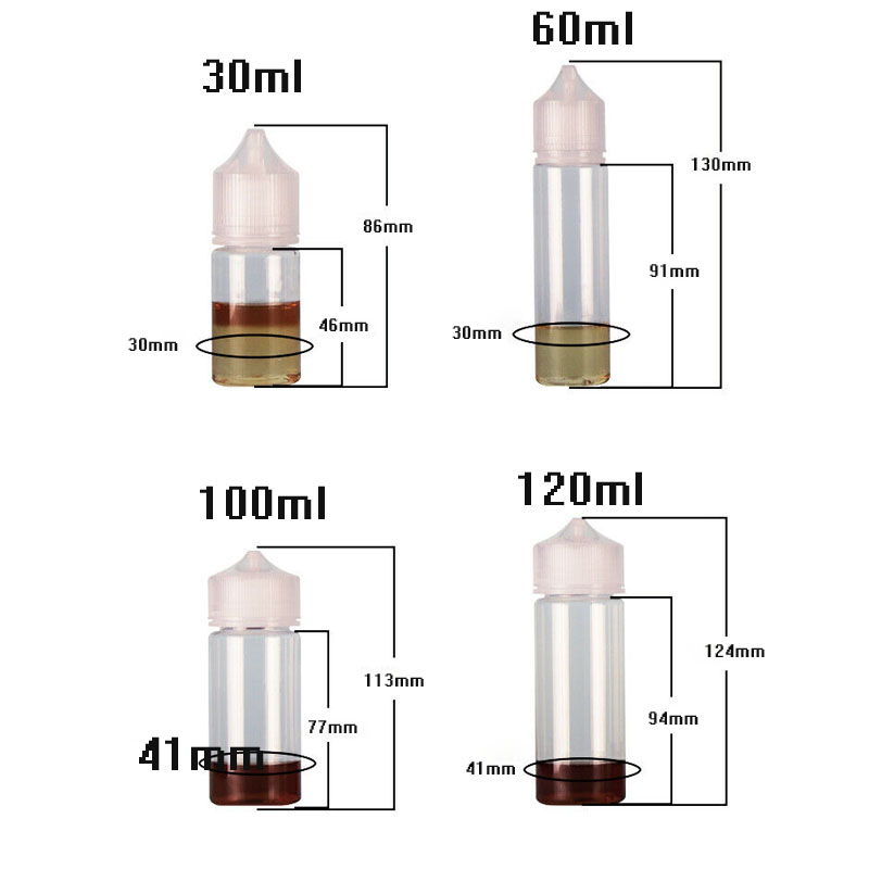 5pcs 30ml/60ml/100ml/120ml Pla - Water Bottle Blank บทวิจารณ์และราคา
