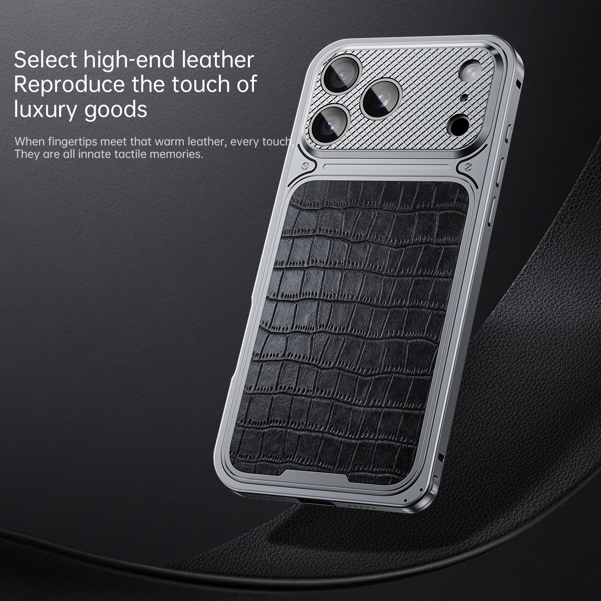 High End Crocodile Leather Pat - Metal Photo Panel บทวิจารณ์และราคา