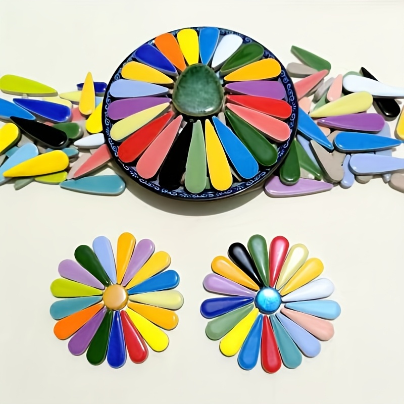 50g Teardrop-Shaped Ceramic Mo - Ceramic Tile Blank บทวิจารณ์และราคา