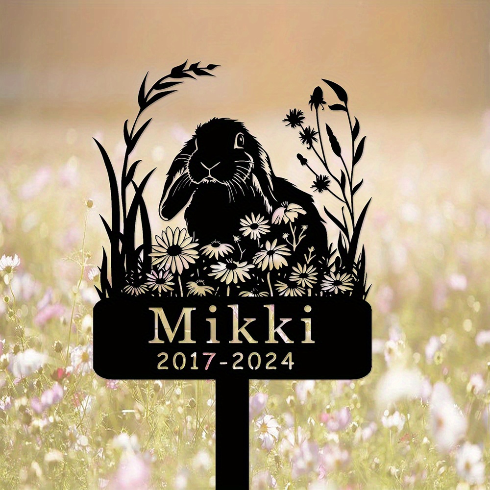 Custom Lop-Eared Rabbit Memori - Yard Sign Blank บทวิจารณ์และราคา