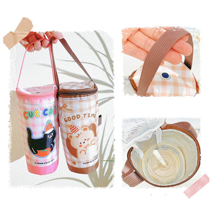 Eco-Friendly Insulated Milk Te - Tote Bag Sublimation บทวิจารณ์และราคา