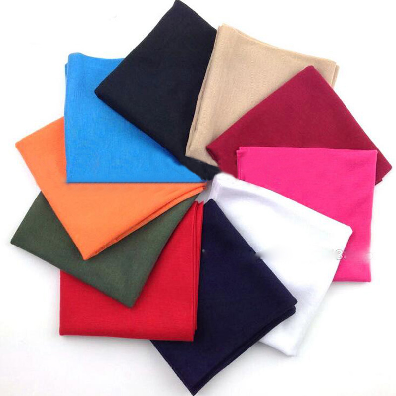 Solid Bandana Scarf Headband F - Bandana Blank White บทวิจารณ์และราคา