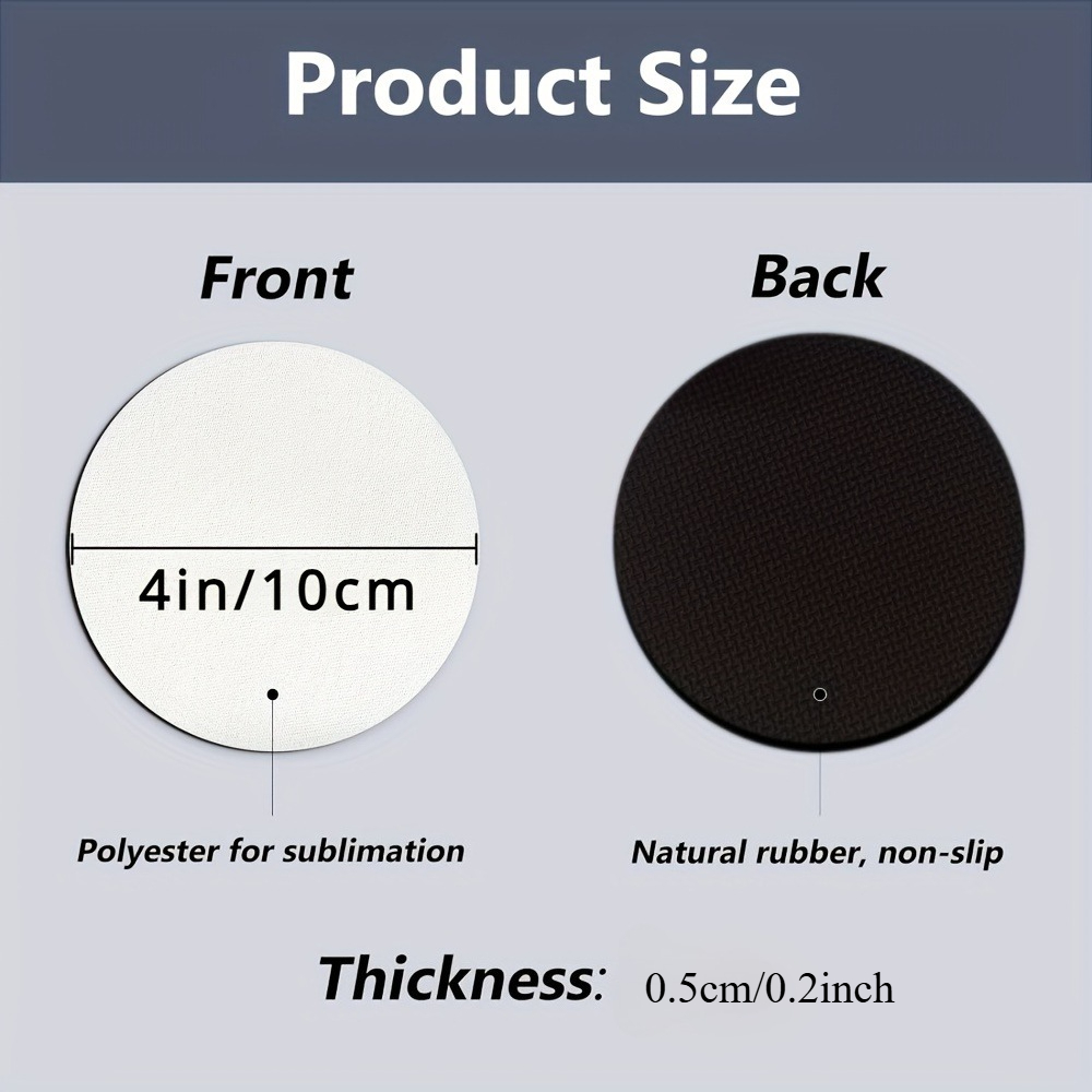 20/60pcs Coasters, Blank Heat- - Coaster Sublimation Blank บทวิจารณ์และราคา