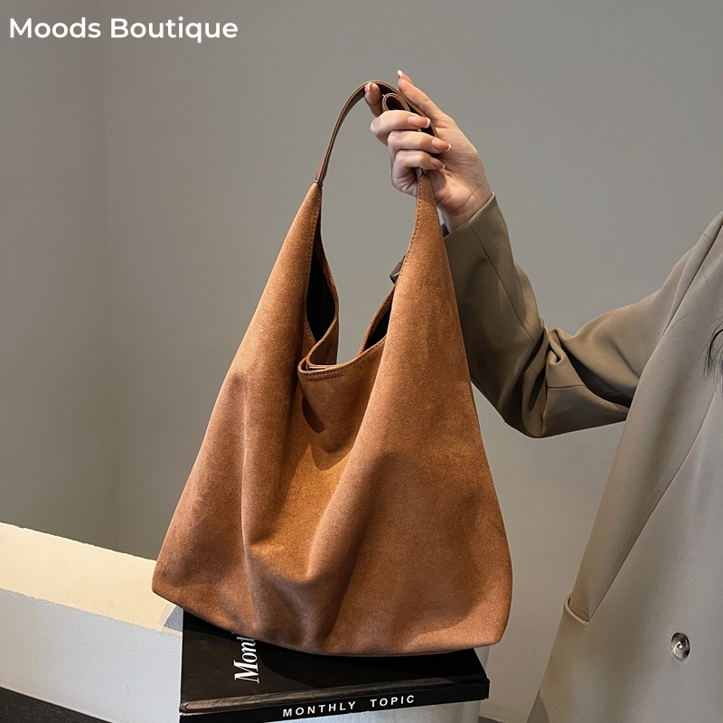 MOODS Casual Shoulder Tote Bag - Tote Bag Sublimation บทวิจารณ์และราคา