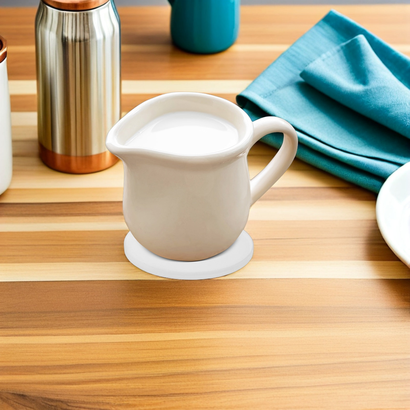 12Pcs White Round Ceramic Coas - Coaster Sublimation Blank บทวิจารณ์และราคา