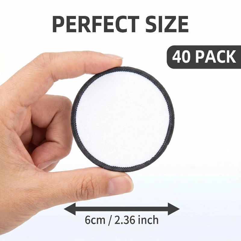 40 PCs Sublimation Patches Clo - Hat Sublimation Blank บทวิจารณ์และราคา