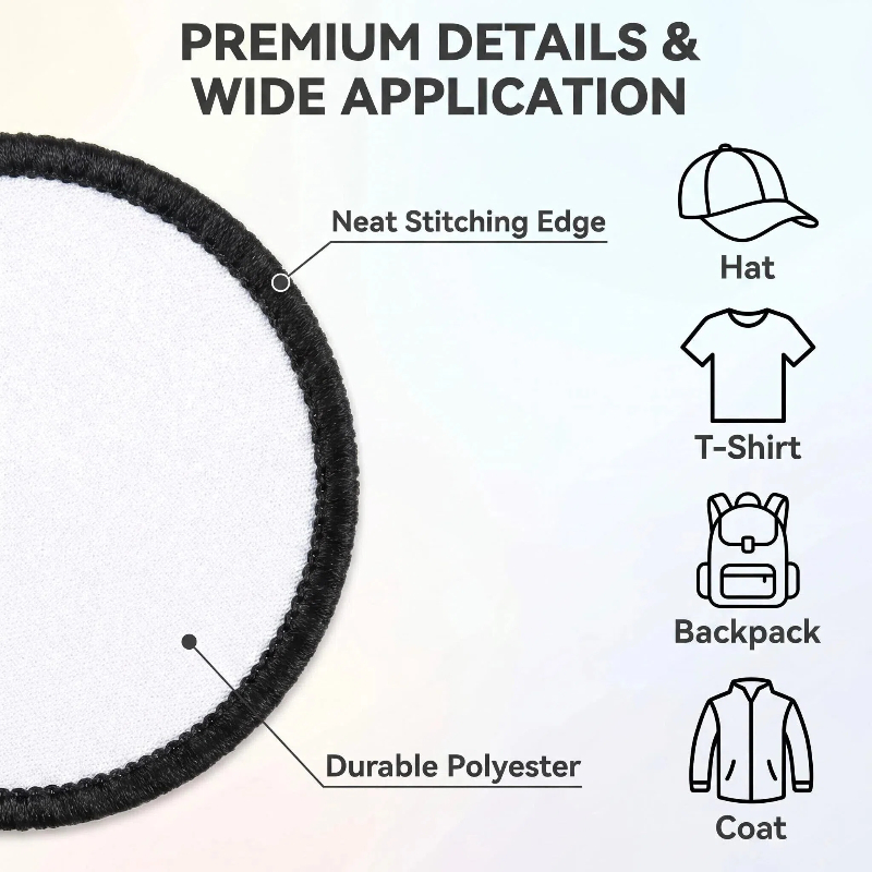 40 PCs Sublimation Patches Clo - Hat Sublimation Blank บทวิจารณ์และราคา