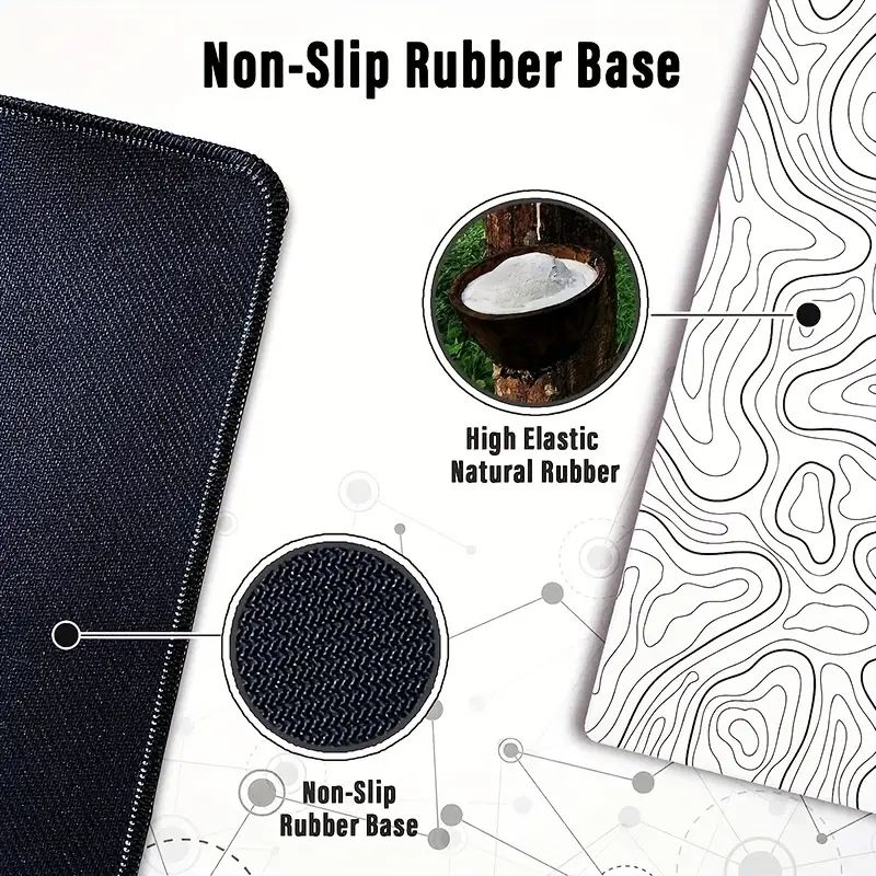 1PC Large Mouse Pads For Desk, - Mouse Pad Blank Sublimation บทวิจารณ์และราคา