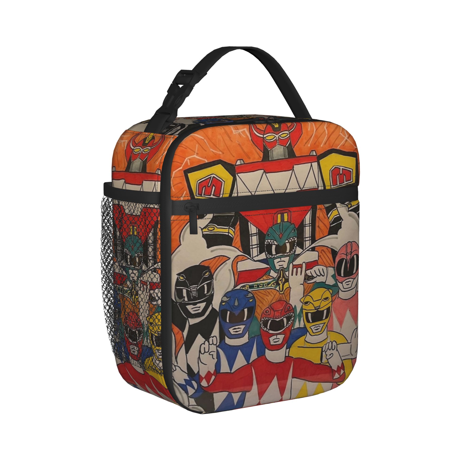 Power Rangers and Megazord Art - Tote Bag Sublimation บทวิจารณ์และราคา