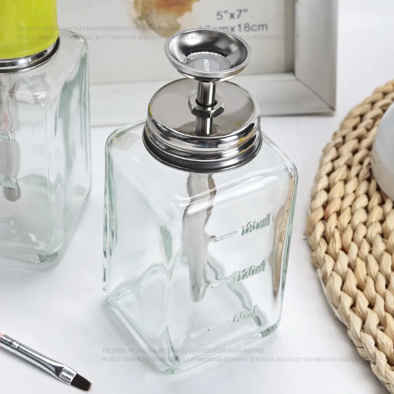 Nail glass bottle press funnel - Water Bottle Blank บทวิจารณ์และราคา