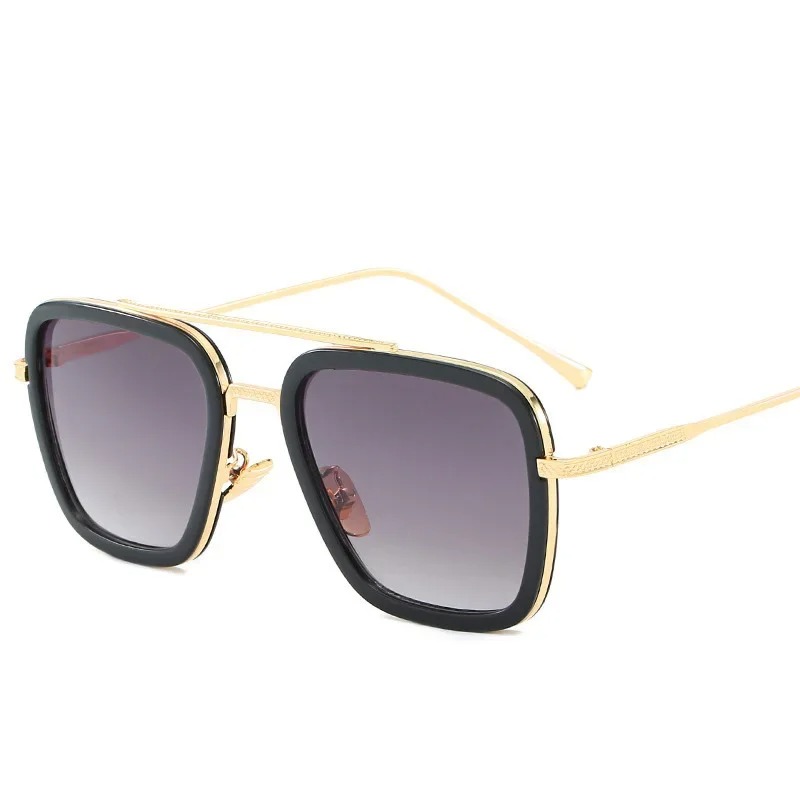 Steam Punk Tony Stark Sunglass - Metal Photo Panel บทวิจารณ์และราคา